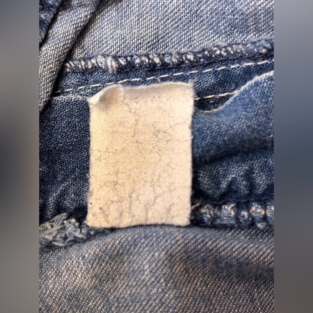 GAP 1970s-80s Vintage Men’s Carpenter Jeans Size 34x32 - Picture 6 of 7
